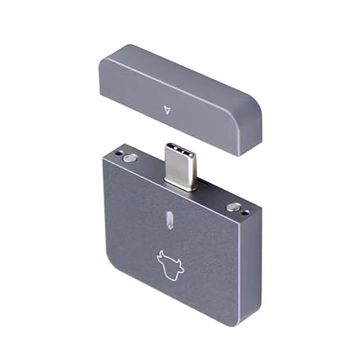 M.2 NVMe 2230 SSD Gehäuse USB C Adapter 10Gbps USB3.2 Gen2 Externe Gehäusebox NVMe für M2 520/PM991a/BG4/BC711 SN740/SN530 2230 von Wmool