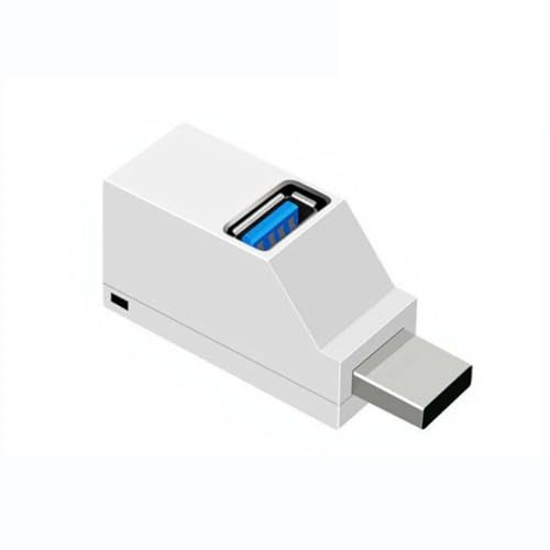 Wmool Tragbarer Multi-Interface-HUB-Splitter, USB 3.0, Hochgeschwindigkeits-Drag Hub, Hub-Erweiterung, 1, 3-Port, 3 Mini von Wmool