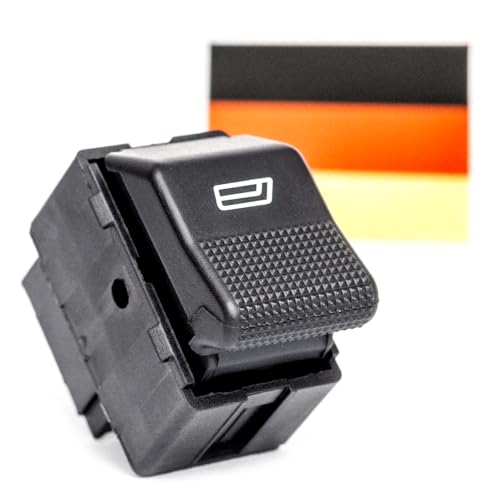WoWMarkt 1x Fensterheber-Schalter Kit für VW Polo 6N2 [Bj.1999-2001] 6X0959855B Lupo 6X1 6E1 [Bj.1998-2005] Seat Cordoba 6K2 [Bj.1999-2002] Seat Ibiza III 6K1 [Bj.1999-2002] Elektrische Taste Knopf von WoWMarkt