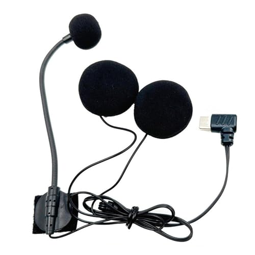 Halb Mit Kapuzenhelmen Mikrofon Mit Typ C Steckern Und Doppelten 32 Ω Hörnern Omnidirektionales Hörphone Mikrofon Halb Mit Kapuzenhelmen Mikrofon Mit Typ C Steckern Und Doppelten 32 Ω Hörnern Omnidirektionales Hörphone Mikrofon von Woedpez