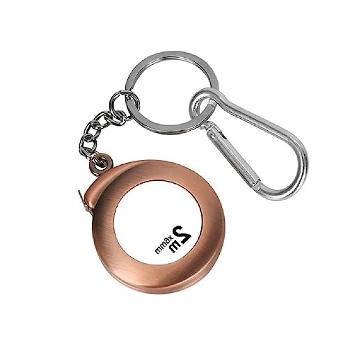 Kleines Maßband Schlüsselanhänger Mini Maßband Einziehbar 1 8 M 2 M Taschenbandmaß Mit Klarer Markierung Für Zuhause von Woedpez