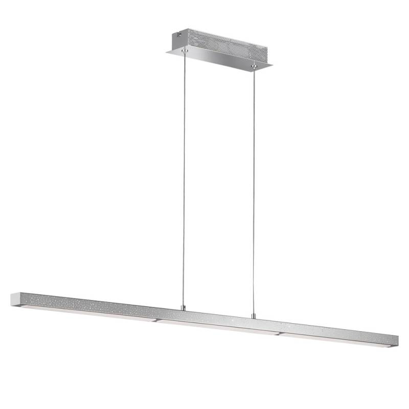 LED Hängeleuchte, chrom, 3-Stufen Touchdimmer, L 102 cm von Wofi