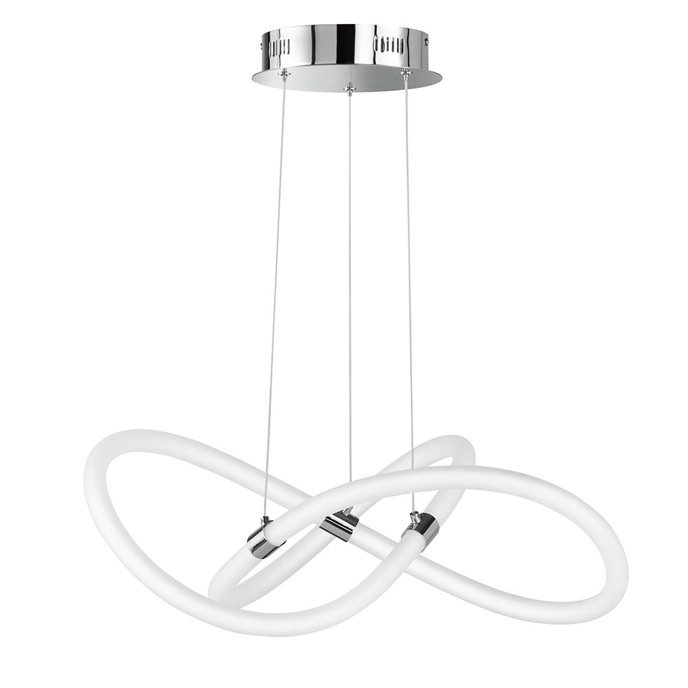 LED Pendellampe, dimmbar, Memoryfunktion, H 150cm, MIRA von Wofi