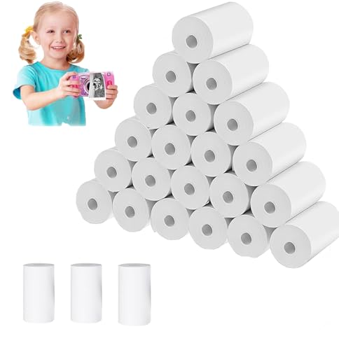 Wohlstand 24 Band 57 x 30 mm Instant Printing Thermal Paper,Rolls Photo Printer Paper,Rolls of Thermal Paper,White Thermal Printer Paper,Mini Thermal Pinter Paper,Children's Camera and Mini Printer-6m Wohlstand 24 Band 57 x 30 mm Instant Printing Thermal Paper,Rolls Photo Printer Paper,Rolls of Thermal Paper,White Thermal Printer Paper,Mini Thermal Pinter Paper,Children's Camera and Mini Printer-6m von Wohlstand