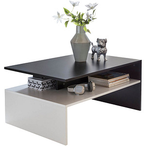 WOHNLING Couchtisch schwarz, weiß 90,0 x 60,0 x 43,0 cm WOHNLING Couchtisch schwarz, weiß 90,0 x 60,0 x 43,0 cm von Wohnling