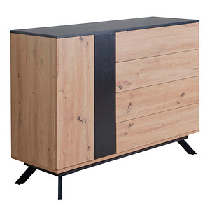 WOHNLING Sideboard, WL6.664 eiche 110,0 x 40,0 x 87,0 cm von Wohnling