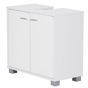 WOHNLING Waschbeckenunterschrank WL1.344 weiß 60,0 x 30,0 x 55,0 cm von Wohnling