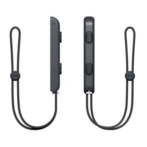Wokyo 2 Pack Handgelenkriemen für Switch Joycon, Lanyard Ersatz Gamepad Teile Zubehör Unterstützung einstellbare Spannung für Nintendo Switch Controller (Schwarz) von Wokyo