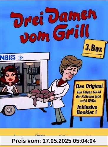 Drei Damen vom Grill - Box 3, Folge 53-78 (6 DVDs) von Wolf Dietrich