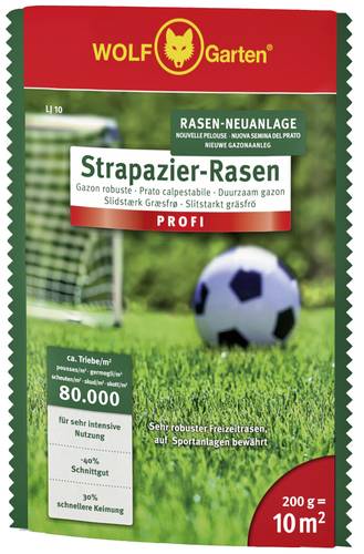 WOLF-Garten 3821010 Grassamen Loretta LJ10 für ca. 10 qm 1St. von Wolf-Garten
