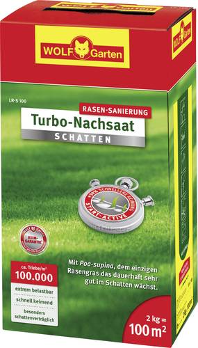 WOLF-Garten 3826645 Turbo-Nachsaat Schatten LR S 100 1St. WOLF-Garten 3826645 Turbo-Nachsaat Schatten LR S 100 1St. von Wolf-Garten