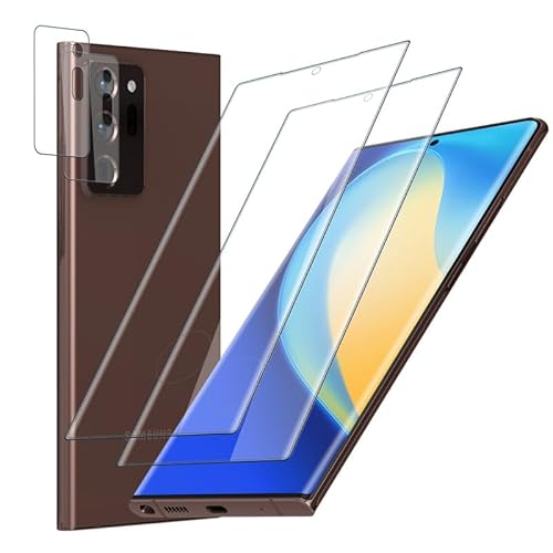 【2+2 Stück】 für Schutzfolie Samsung Galaxy Note 20 Ultra 5G Panzerglas Kameraschutz, 9H Härte Folie Samsung Note 20 Ultra Panzerfolie, Displayschutz Samsung Galaxy Note 20 Ultra 5G Screen Protector 【2+2 Stück】 für Schutzfolie Samsung Galaxy Note 20 Ultra 5G Panzerglas Kameraschutz, 9H Härte Folie Samsung Note 20 Ultra Panzerfolie, Displayschutz Samsung Galaxy Note 20 Ultra 5G Screen Protector von WolfFancy