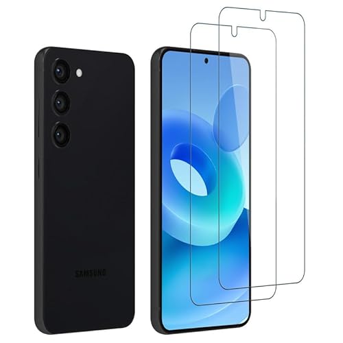 【2 Stück】 für Displayschutz Samsung Galaxy S23 Panzerglas, Bruchsicher Frei von Kratzern Folie Samsung S23 Schutzfolie, Blasenfrei Sensitive Touch Schutzglas Samsung Galaxy S23 Screen Protector 【2 Stück】 für Displayschutz Samsung Galaxy S23 Panzerglas, Bruchsicher Frei von Kratzern Folie Samsung S23 Schutzfolie, Blasenfrei Sensitive Touch Schutzglas Samsung Galaxy S23 Screen Protector von WolfFancy