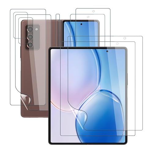 【2 Stück】 für Displayschutz Samsung Galaxy Z Fold 2 5G Weich TPU Glasschutzfolie, Folie Samsung Z Fold 2 Schutzfolie, Blasenfrei Sensitive Touch Schutzglas Samsung Galaxy Z Fold 2 5G Screen Protector von WolfFancy