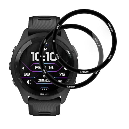 WolfFancy 【2 Stück】 für Weich TPU Schutzfolie Garmin Forerunner 265 Panzerglas, Verschleißfest Folie Garmin Forerunner 265 Displayschutz, Hohe Klarheit Hohe Auflösung Schutzglas Panzerfolie WolfFancy 【2 Stück】 für Weich TPU Schutzfolie Garmin Forerunner 265 Panzerglas, Verschleißfest Folie Garmin Forerunner 265 Displayschutz, Hohe Klarheit Hohe Auflösung Schutzglas Panzerfolie von WolfFancy