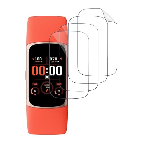 WolfFancy 【4 Stück】 für Weich TPU Schutzfolie Fitbit Charge 5 Panzerglas, Verschleißfest Folie Fitbit Charge 6 Displayschutz, Hohe Klarheit Hohe Auflösung Schutzglas Fitbit Charge 5/6 Panzerfolie WolfFancy 【4 Stück】 für Weich TPU Schutzfolie Fitbit Charge 5 Panzerglas, Verschleißfest Folie Fitbit Charge 6 Displayschutz, Hohe Klarheit Hohe Auflösung Schutzglas Fitbit Charge 5/6 Panzerfolie von WolfFancy