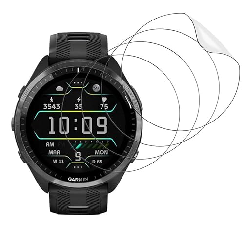 WolfFancy 【4 Stück】 für Weich TPU Schutzfolie Garmin Forerunner 965 Panzerglas, Verschleißfest Folie Garmin Forerunner 965 Displayschutz, Hohe Klarheit Hohe Auflösung Schutzglas Panzerfolie WolfFancy 【4 Stück】 für Weich TPU Schutzfolie Garmin Forerunner 965 Panzerglas, Verschleißfest Folie Garmin Forerunner 965 Displayschutz, Hohe Klarheit Hohe Auflösung Schutzglas Panzerfolie von WolfFancy