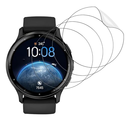 WolfFancy 【4 Stück】 für Weich TPU Schutzfolie Garmin Venu 3 Panzerglas, Verschleißfest Folie Garmin Venu 3 Displayschutz, Hohe Klarheit Hohe Auflösung Schutzglas Panzerfolie WolfFancy 【4 Stück】 für Weich TPU Schutzfolie Garmin Venu 3 Panzerglas, Verschleißfest Folie Garmin Venu 3 Displayschutz, Hohe Klarheit Hohe Auflösung Schutzglas Panzerfolie von WolfFancy