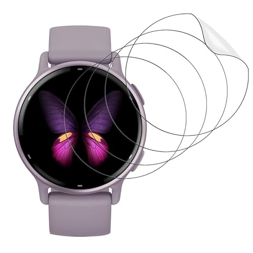 WolfFancy 【4 Stück】 für Weich TPU Schutzfolie Garmin Vivoactive 5 Panzerglas, Verschleißfest Folie Garmin Vivoactive 5 Displayschutz, Hohe Klarheit Hohe Auflösung Schutzglas Panzerfolie WolfFancy 【4 Stück】 für Weich TPU Schutzfolie Garmin Vivoactive 5 Panzerglas, Verschleißfest Folie Garmin Vivoactive 5 Displayschutz, Hohe Klarheit Hohe Auflösung Schutzglas Panzerfolie von WolfFancy