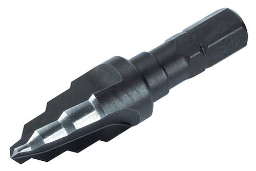 Wolfcraft 2555000 HSS Stufenbohrer 6 - 10mm Sechskantschaft 1St. von Wolfcraft