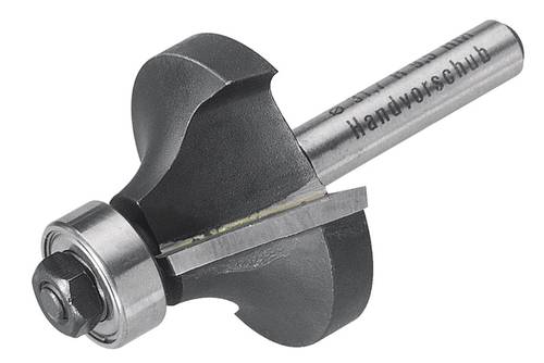 Wolfcraft 3963000 Abrundfräser Hartmetall Produktabmessung, Ø 25.4mm Schaftdurchmesser 8mm von Wolfcraft