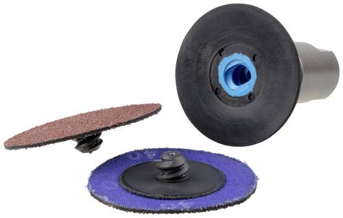 Wolfcraft 5607000 Schleifteller-Set für Winkelschleifer, 4-tlg. Durchmesser 50mm von Wolfcraft