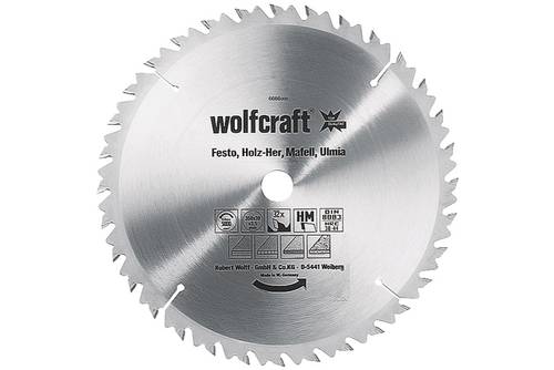 Wolfcraft 6664000 Hartmetall Kreissägeblatt 315 x 30 x 3.2mm Zähneanzahl: 28 1St. von Wolfcraft
