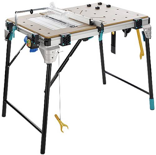 Wolfcraft 6918000 MASTER cut 2600 Maschinentisch EU Schwarz, Silber von Wolfcraft
