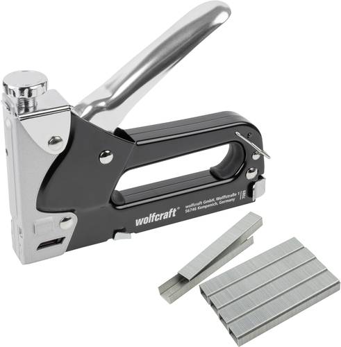 Wolfcraft tacocraft 7 7089000 Handtacker Klammerntyp Typ 53 Klammernlänge 4 - 14mm von Wolfcraft