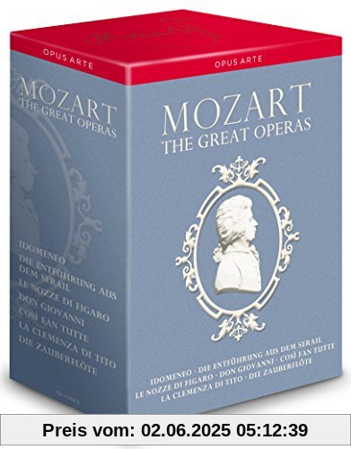 MOZART: The Great Operas [13 DVDs] von Wolfgang Amadeus Mozart