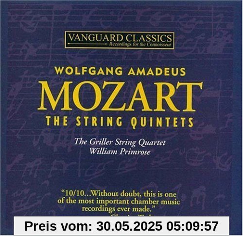 Streichquintette 2-6/Adagio und Fuge KV 546 von Wolfgang Amadeus Mozart