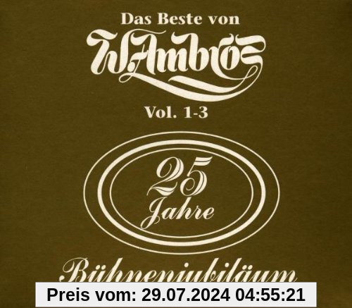 Gold-Edition - Zum 25 Jährigen Bühnenjubiläum von Wolfgang Ambros
