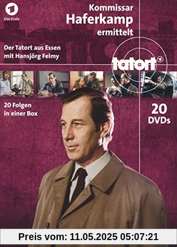 Tatort - Kommissar Haferkamp / Komplett-BOX [20 DVDs] von Wolfgang Becker