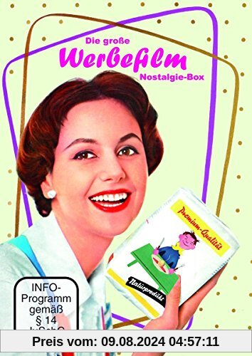 Die große Werbefilm Nostalgiebox [4 DVDs] von Wolfgang Dresler