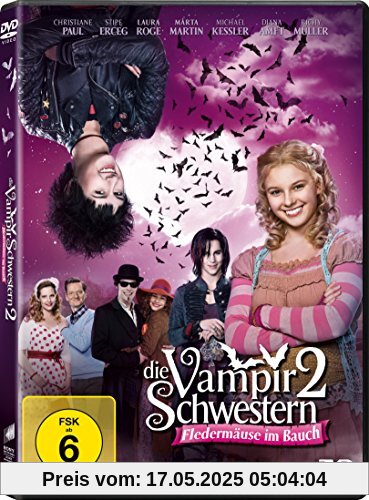 Die Vampirschwestern 2 - Fledermäuse im Bauch von Wolfgang Groos