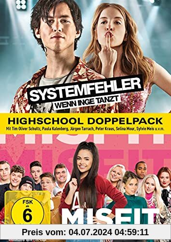 Highschool Doppelpack: Systemfehler - Wenn Inge tanzt / Misfit [2 DVDs] von Wolfgang Groos