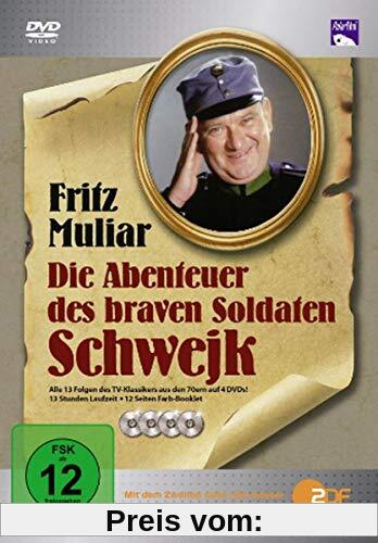Die Abenteuer des braven Soldaten Schwejk inkl. Farb-Booklet [4 DVDs] von Wolfgang Liebeneiner
