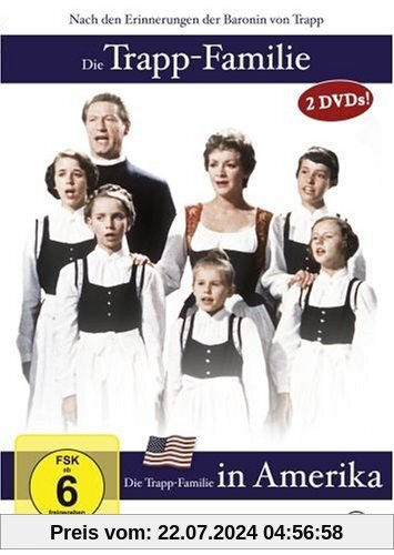 Die Trapp-Familie / Die Trapp-Familie in Amerika [2 DVDs] von Wolfgang Liebeneiner