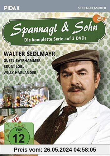 Spannagl & Sohn / Die komplette 13-teilige Kultserie mit Starbesetzung (Pidax Serien-Klassiker) [2 DVDs] von Wolfgang Liebeneiner