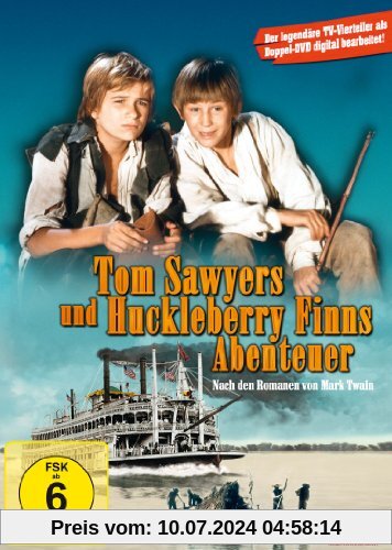 Tom Sawyers und Huckleberry Finns Abenteuer (2 DVDs) - Die legendären TV-Vierteiler von Wolfgang Liebeneiner