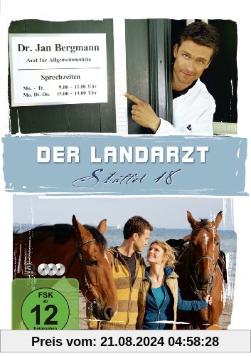 Der Landarzt - Staffel 18 (Jumbo Amaray - 3 DVDs) von Wolfgang Münstermann