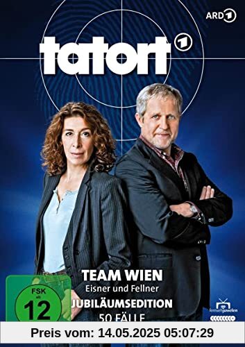 Tatort Wien - Staffeln 1-4 Jubiläumsedition: Eisner und Fellner ermitteln (Fall 1-50) 1999-2021 [26 DVDs] von Wolfgang Murnberger