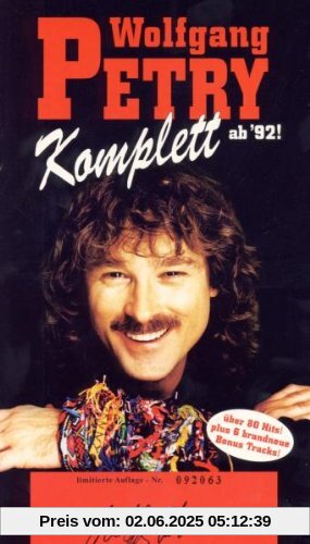 Komplett ab 92 [6-CD-Box] von Wolfgang Petry