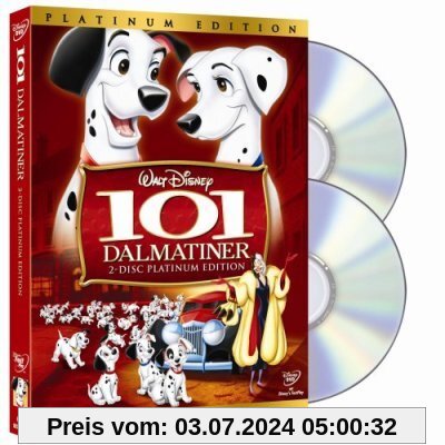 101 Dalmatiner (Platinum Edition) [Special Edition] [2 DVDs] von Wolfgang Reitherman
