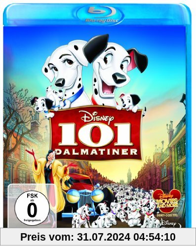 101 Dalmatiner [Blu-ray] von Wolfgang Reitherman