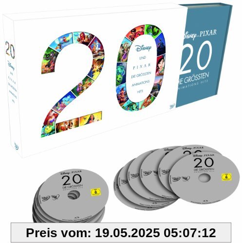 20 - Disney und Pixar - Die größten Animations Hits [Limited Edition] [20 DVDs] von Wolfgang Reitherman