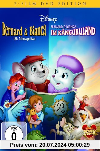 Bernard & Bianca - Die Mäusepolizei / Bernard & Bianca im Känguruland [2 DVDs] von Wolfgang Reitherman