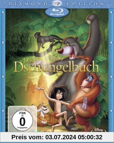Das Dschungelbuch (Diamond Edition) [Blu-ray] von Wolfgang Reitherman