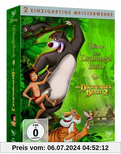 Das Dschungelbuch / Das Dschungelbuch 2 (Diamond Edition, 2 Discs) von Wolfgang Reitherman
