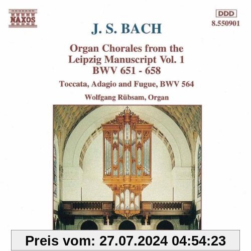 J.S. Bach: Orgelchoräle Vol. 1 von Wolfgang Rübsam